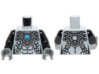 Torso Chima Silver Armor (973pb1633c01)