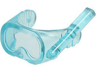 Minifigure, Visor Scuba Diver Mask (30090 )