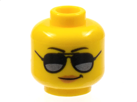 Minifigure, Head Female (3626cpb1778/3626pb1290)