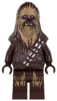 Chewbacca - Medium Nougat Fur (sw0532)