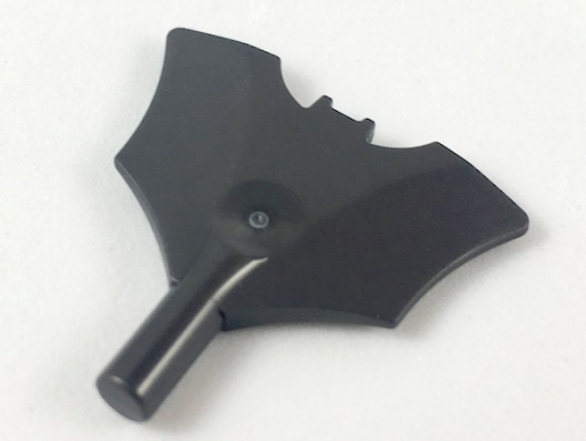 Weapon Batman Batarang with Bar Handle on Bottom (37720d)