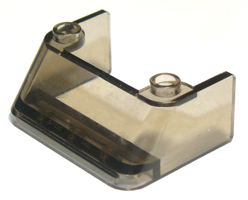 Windscreen 3 x 4 x 1 1/3 with 2 Studs on Top (2437)