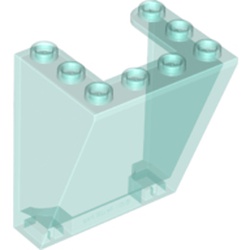 Windscreen 3 x 4 x 4 Inverted, Rounded Top Corners, Cutout Bottom Corners (72475/35306)