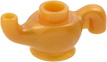 Minifigure, Utensil Genie Lamp / Teapot (98383)