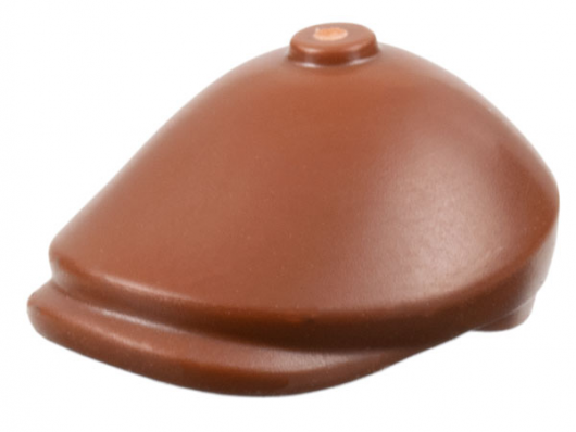 Minifigure, Headgear Hat, Flat Cap (2514)