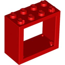 Window 2 x 4 x 3 - Solid Studs (4132)