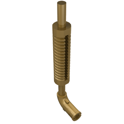 Vehicle, Exhaust Pipe with Technic Pin, Flat End and Pin with Round Hole (14682)