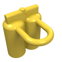 Minifigure Air Tanks(3838  )