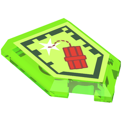 Tile, Modified 2 x 3 Pentagonal Dynamighty (22385pb028)