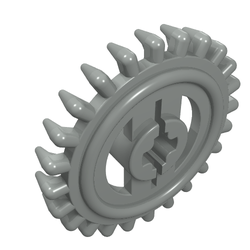 Technic, Gear 24 Tooth Crown (Undetermined Type) (3650)