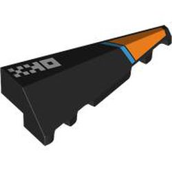 Wedge 5 x 2 Right  'OKX' Logo Pattern (3505pb01)