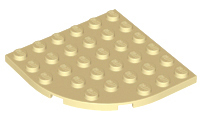 Plate, Round Corner 6 x 6 (6003)
