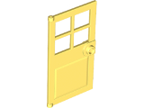 Door 1 x 4 x 6 with 4 Panes and Stud Handle (60623)