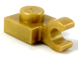 Plate, Modified 1 x 1 with Open O Clip (Horizontal (61252)