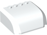 Windscreen  5 x 6 x 2 Curved Top Canopy with 4 Stu (61484)