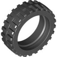 Wheel 30mm D. x 14mm with Black Tire 43.2 x 14 Offset Tread комплект диск+шина (56904 / 56898)(56904c01)