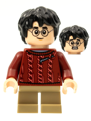Harry Potter - Dark Red Torn Sweater, Dark Tan Short Legs (hp278)