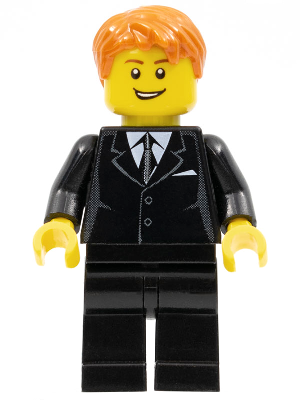 LEGO Brand Store Male, Dark Orange Hair - Liverpool (tls021)