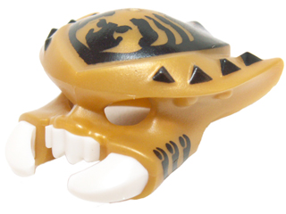 Minifigure, Headgear Mask Scorpion (15475pb03)