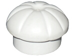 Minifigure, Headgear Hat, Chef Toque (3898)