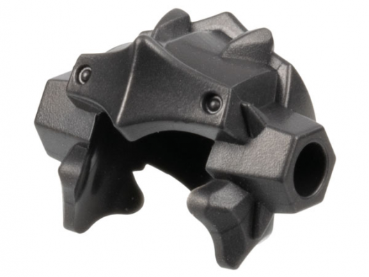 Minifigure, Headgear Helmet Angular and Ridged (35554)