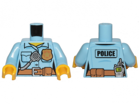 Torso Police Female Shirt (973pb2663c01)