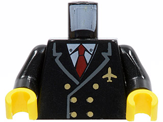 Torso Airplane Pilot (973pb0109c01)