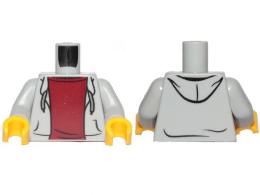 Torso Hooded Sweatshirt Open (973pb2066c02 )