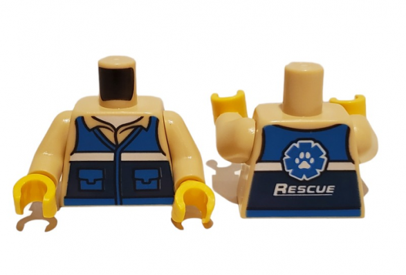 Torso Blue and Dark Blue Vest (2021 - 2022) (973pb4291c01)