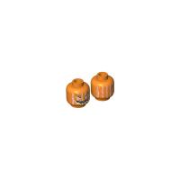 Minifigure Head Pumpkin (3626pb0388)