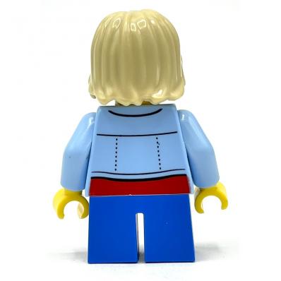 Kid with Blue Jacket over Red T-Shirt Minifigure (cty1459/fig-012848)