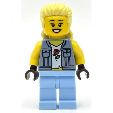 Photographer with Long Mullet Minifigure (cty1453/fig-012847)