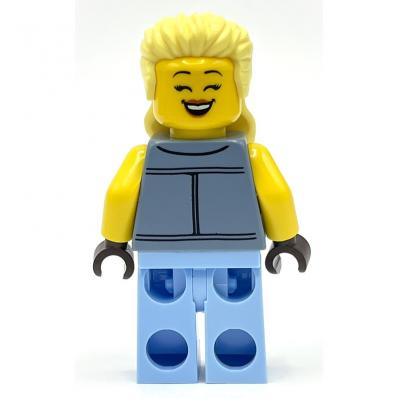 Photographer with Long Mullet Minifigure (cty1453/fig-012847)