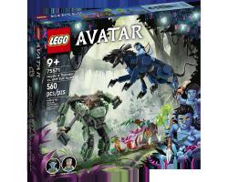 Neytiri & Thanator vs. AMP Suit Quaritch Set Instructions (3 книжки) (75571-1)