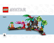Neytiri & Thanator vs. AMP Suit Quaritch Set Instructions (3 книжки) (75571-1)