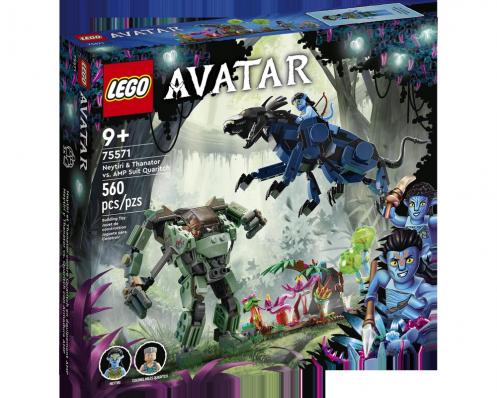 Neytiri & Thanator vs. AMP Suit Quaritch Set Instructions (3 книжки) (75571-1)