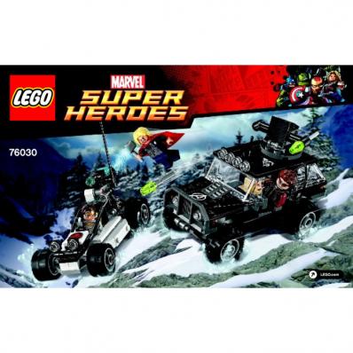 Avengers Hydra Showdown Set  Instructions (76030-1)