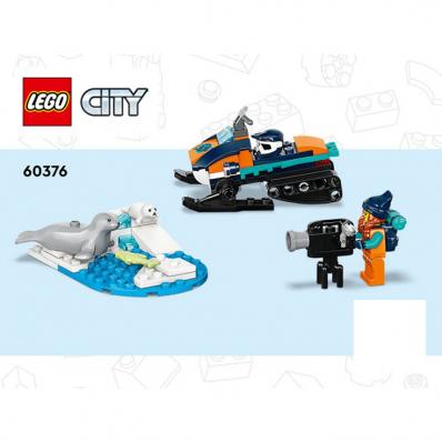 Arctic Explorer Snowmobile Set  Instructions (60376-1)