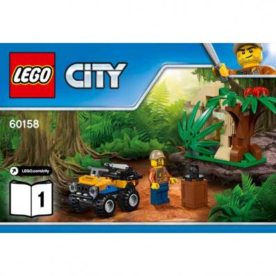 Jungle Cargo Helicopter Set  Instructions  2 книжки (60158-1)