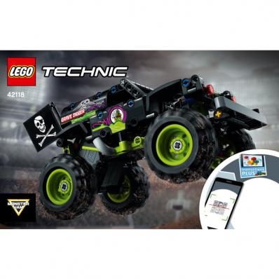 Monster Jam Grave Digger Set Instructions (42118 -1)