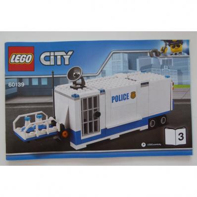 Mobile Command Centre Set Instructions 3 книжки (60139 -1)