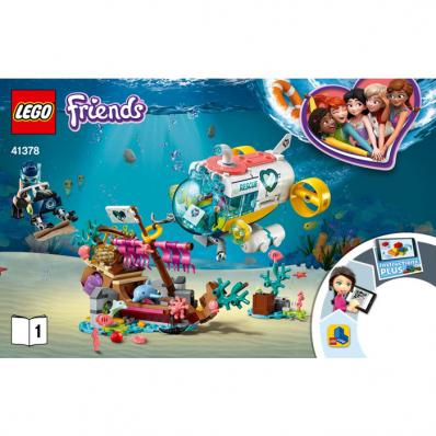 Dolphins Rescue Mission Set  Instructions (41378-1)