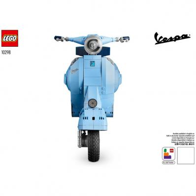 Vespa 125 Set  Instructions (10298-1)
