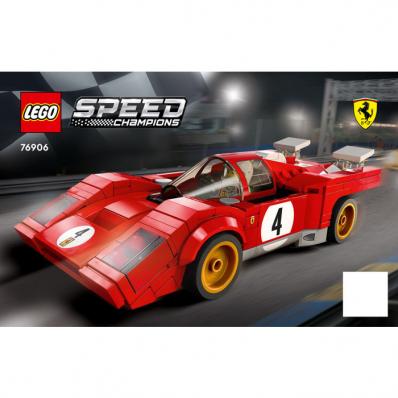 1970 Ferrari 512 M Set Instructions (как новый) (76906-1)