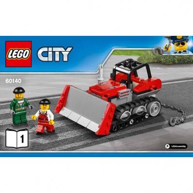Bulldozer Break-In Set Instructions (5 книжек) (60140 -1)