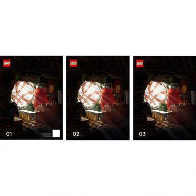 Sanctum Sanctorum Set Instructions (3 книжки)  (76218 -1)