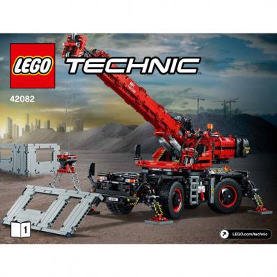 Rough Terrain Crane Set  Instructions (2 книжки) (42082-1)