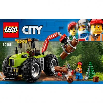 Forest Tractor Set Instructions (60181-1)