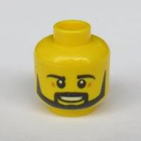 Minifig Head Ferrari Engineer (Pit Crew)  (3626pb1213)