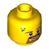 Minifig Head Bill (3626pb1466)